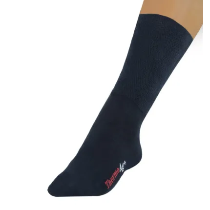 Діабетичні медичні шкарпетки утеплені із сріблом FootMate Medical Thermo AG +, Тип шкарпеток: Високі, Розмір шкарпеток: 36/38, Колір шкарпеток: Чорний, зображення 2