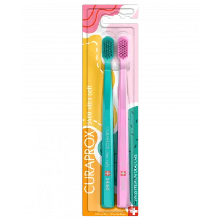 Набір зубних щіток Curaprox CS 5460/2 Different Days Edition