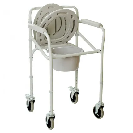 Складной стул-туалет на колесах, OSD-2110JW, изображение 2