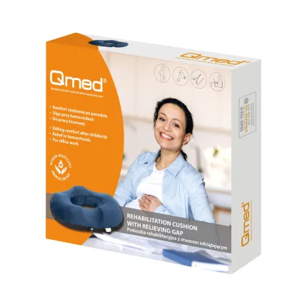 Реабілітаційна подушка з рельєфним отвором Qmed Rehabilitation Cushion, зображення 2