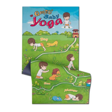 Дитячий килимок для йоги Qmed Baby Yoga