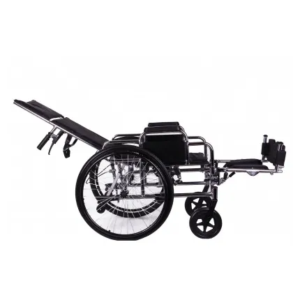 Багатофункціональне крісло колісне RECLINER хром, зображення 5