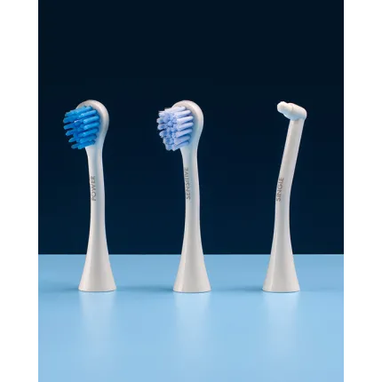 Насадки Single Duo для звуковой щетки Curaprox Hydrosonic Ortho (2шт), изображение 6