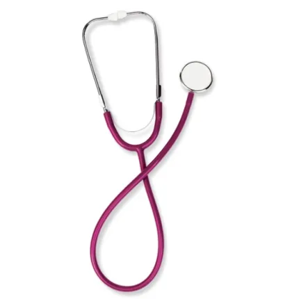 Стетоскоп із односторонньою головкою (бордовий) B.Well WS-1
