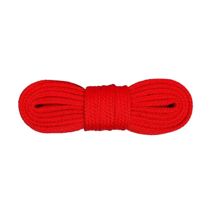 Шнурки для взуття плоскі Kaps Sneakers Laces 140 см Червоні, Довжина шнурівок, см: 140, Колір шнурівок: Червоний