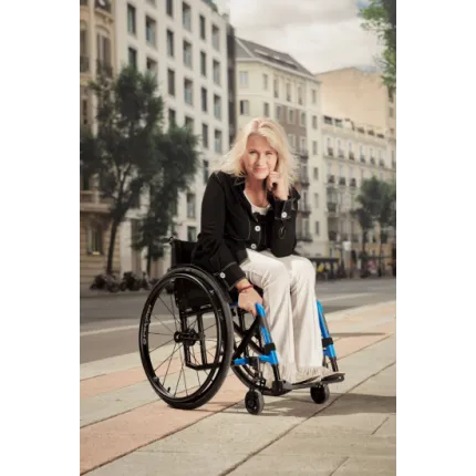 Активний візок Kuschall Compact зі збірною рамою, Ширина сидіння, см: 28, зображення 4