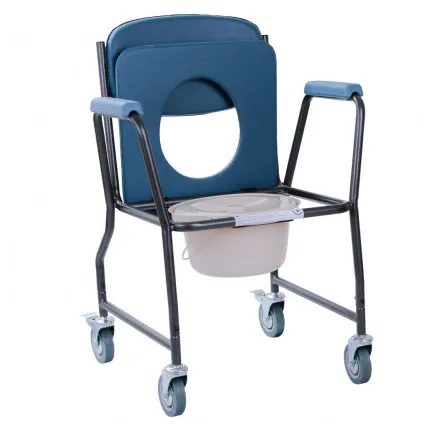 Стул-туалет на колесах с мягким сиденьем OSD-MOD-WAVE, изображение 3