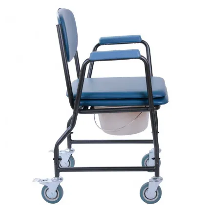 Стул-туалет на колесах с мягким сиденьем OSD-MOD-WAVE, изображение 4