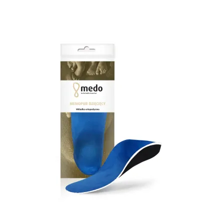 Ортопедические стельки Medo Memopur детские, Размер: 21/22