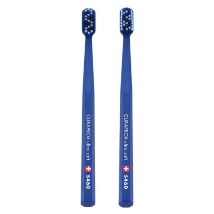 Набір зубних щіток Curaprox CS5460/2 Classic Blue, зображення 3