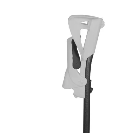 Милиця підлокітна з регулюванням верхньої та нижньої секції FDI Ergotech Біла, Колір: білий, зображення 3