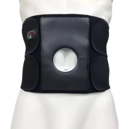 Бандаж для підтримки спини і м'язів черевної стінки з отвором під стому типу «Стронг» С-3С-50