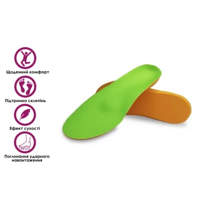 Індивідуальні устілки Vitamed Classic Green, Вид устілки: Classic Green, зображення 4