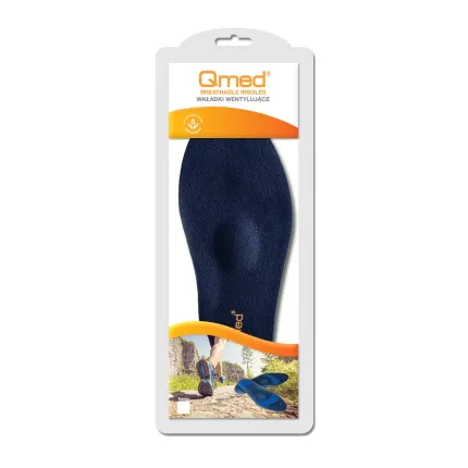 Силіконові ортопедичні устілки Qmed Ventilating silicone insoles I106S, Розмір устілки: 41, зображення 2