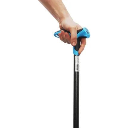 Палиця алюмінієва ергономічна FDI Soft Step Синя, Колір: Синій, зображення 2