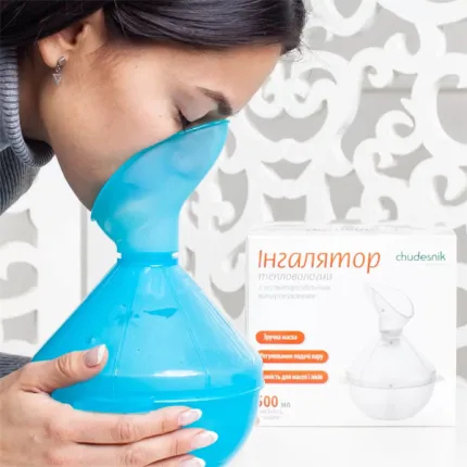 Інгалятор паровий (тепловологий) 500 мл Chudesnik, зображення 3