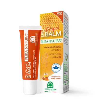 Защитный бальзам для губ с экстрактом прополиса и ароматом меда Natura House 10 мл
