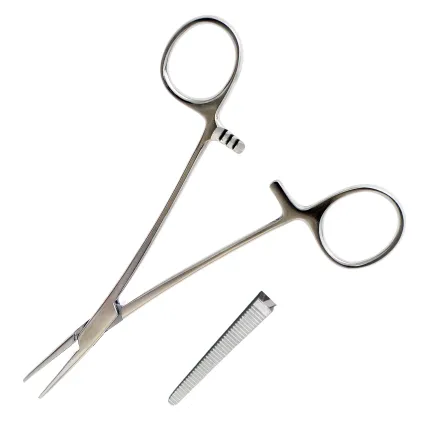 Затискач кровоспинний по Leriche прямий Surgiwelomed, довжина 16 см