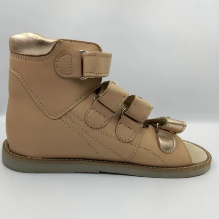 Ортопедичні босоніжки для дітей Aurelka 1003, бежеві, Розмір дитячого взуття: 32, зображення 2