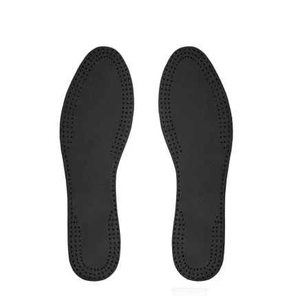 Шкіряні устілки для взуття Kaps Leather Carbon Black чорні, Колір: Чорний, Розмір устілки: 35, зображення 4