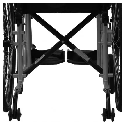 Інвалідний візок «MILLENIUM IV» (хром), Колір: Хром, Ширина сидіння, см: 43, зображення 3