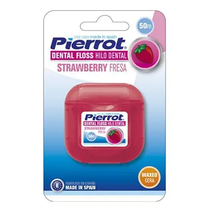 Зубна нитка Pierrot Dental Floss Strawberry "Полуниця" 50 m, Ref.43