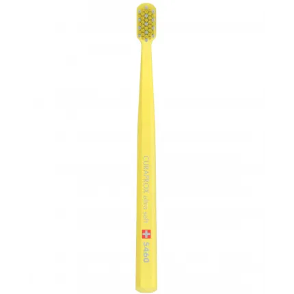 Набір зубних щіток Curaprox СS5460/2 Grey&Yellow 2021, 2 шт., зображення 2