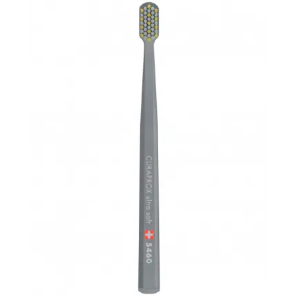 Набір зубних щіток Curaprox СS5460/2 Grey&Yellow 2021, 2 шт., зображення 3