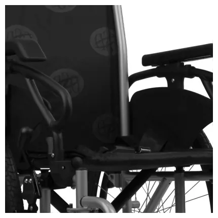 Інвалідний візок «MILLENIUM IV» (хром), Колір: Хром, Ширина сидіння, см: 50, зображення 2