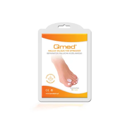 Міжпальцева перегородка Qmed Hallux valgus toe separator I201, Розмір: L, зображення 2