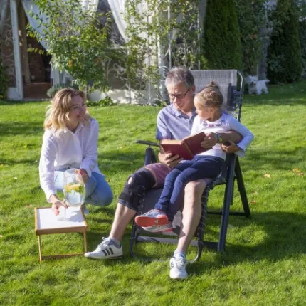 Ортез на колінний суглоб зі спіралеподібними ребрами жорсткості Алком 4054, зображення 4