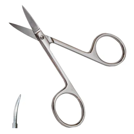 Ножиці вертикально-зігнуті гострі Stevens Surgiwelomed довжина 10 см