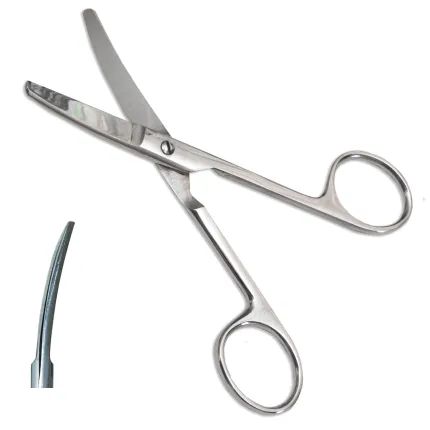 Ножиці Купера вертикально вигнуті тупокінцеві Surgiwelomed, довжина 14 см