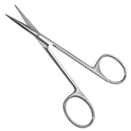 Ножницы глазные тупоконечные прямые Stevens Surgiwelomed, длина 11,3 см