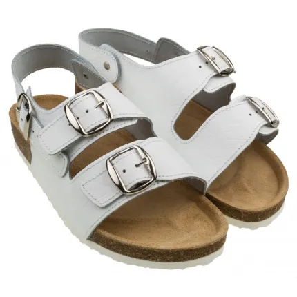 Жіночі ортопедичні босоніжки Ортекс Т-15, Колір: білий, Розмір жіночого взуття: 38