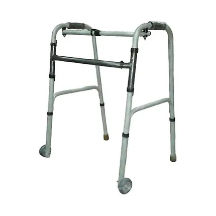 Ходунки Medok на 2-х колесах, складные, регулируемые по высоте, шагающие