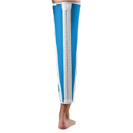 Жесткая шина для ноги с 4-мя металлическими ребрами жесткости Reabilitimed Тутор-Н, Размер: Sp, изображение 2