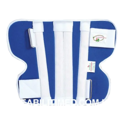 Жесткая шина для ноги с 4-мя металлическими ребрами жесткости Reabilitimed Тутор-Н, Размер: Sp, изображение 4