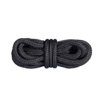 Шнурки для трекінгового взуття Mountval Laces 90 Чорний, Довжина шнурівок, см: 90, Колір шнурівок: Чорний, Тип шнурівок: Круглі 4 мм, зображення 2