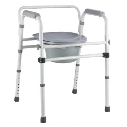 Складаний алюмінієвий стілець-туалет OSD-2110QA, зображення 3
