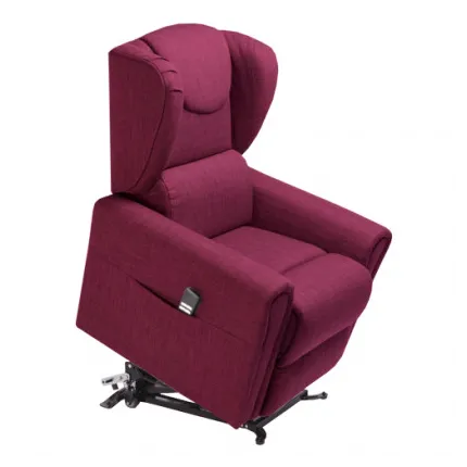 Підйомне крісло з двома моторами (червоне) OSD-BERGERE FM07-1LD-R