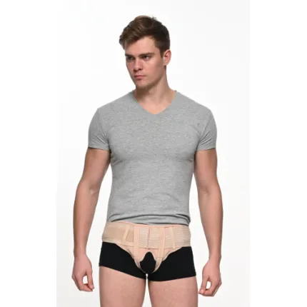 Бандаж для пахової грижі Реабілітімед Comfort ГР-3П, Колір: Бежевий, Розмір: S