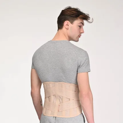 Корсет поперековий напівжорсткий И-6М-В COMFORT, Колір: Бежевий, Розмір: M