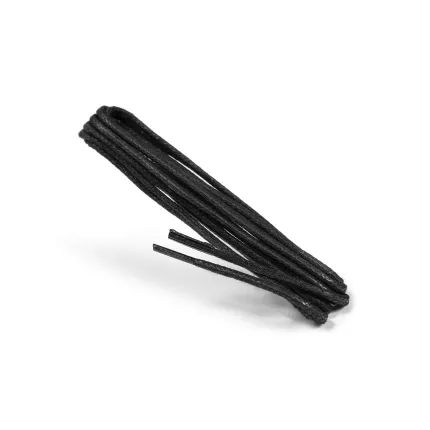 Шнурки для обуви вощеные круглые тонкие Kaps 60 см Черный, Длина шнурков, см: 60, Цвет шнурков: Черный, Тип шнурков: Круглый тонкий 2 мм