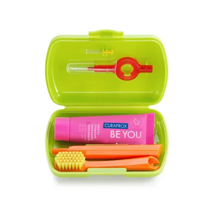 Дорожный набор CURAPROX [BE YOU.] GREEN (Зеленый), Цвет: Зеленый, изображение 2