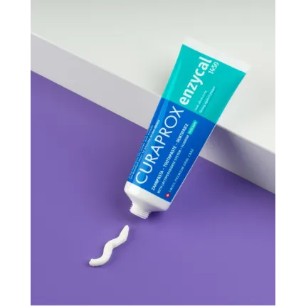 Зубна паста ферментна Curaprox Enzycal 1450 ppm (міні) 10 мл, Об'єм: 10 мл, зображення 2