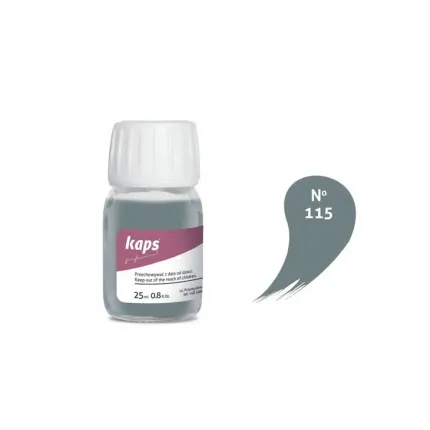 Фарба для натуральної та синтетичної шкіри Kaps Super Color 25 ml Колір 115, Колір: 115