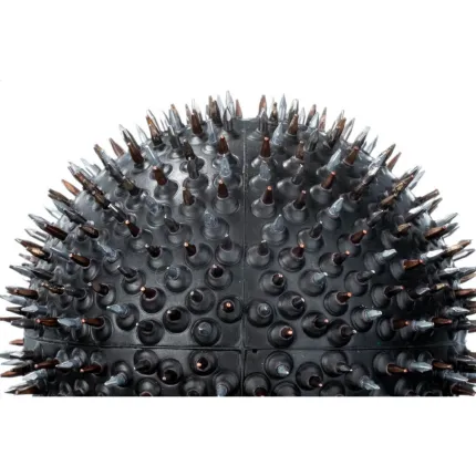 Аплікатор масажер Ляпко «М'ячик голчастий» 4,0 Ag Чорний, Колір: Чорний, Крок голки (мм): 4,0, зображення 2