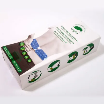 Аплікатор Ляпко ПАЛП Пояс універсальний 4,3 Ag (М) Червоний, Колір: Червоний, Крок голки (мм): 4,3, зображення 3