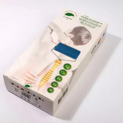 Аплікатор Ляпко ПАЛЦ Валик великий М 5,0 Ag Блакитний, Колір: Блакитний, Крок голки (мм): 5,0, зображення 2